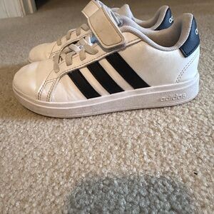 Adidas Kids White Sneakers